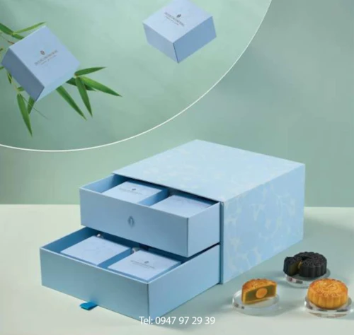 Bánh Trung Thu Hộp Tịnh Thủy - Hộp 8 Bánh 